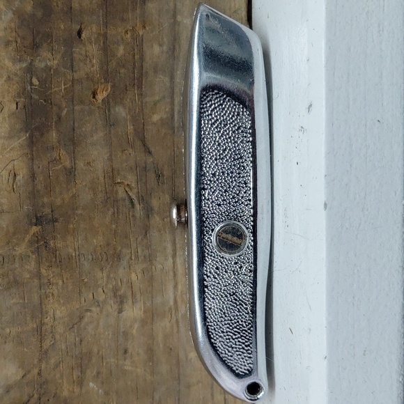 Vintage Great Neck Midge-Knife Silver and Blue - Picture 2 of 5